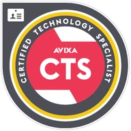 AVIXA 认证技术专家（CTS）徽章