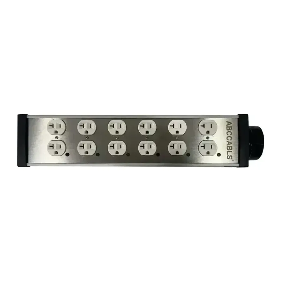 Socapex → Edison Distro Box · 20 A — 19-pin in · 6 × Edison out · 20 A per circuit