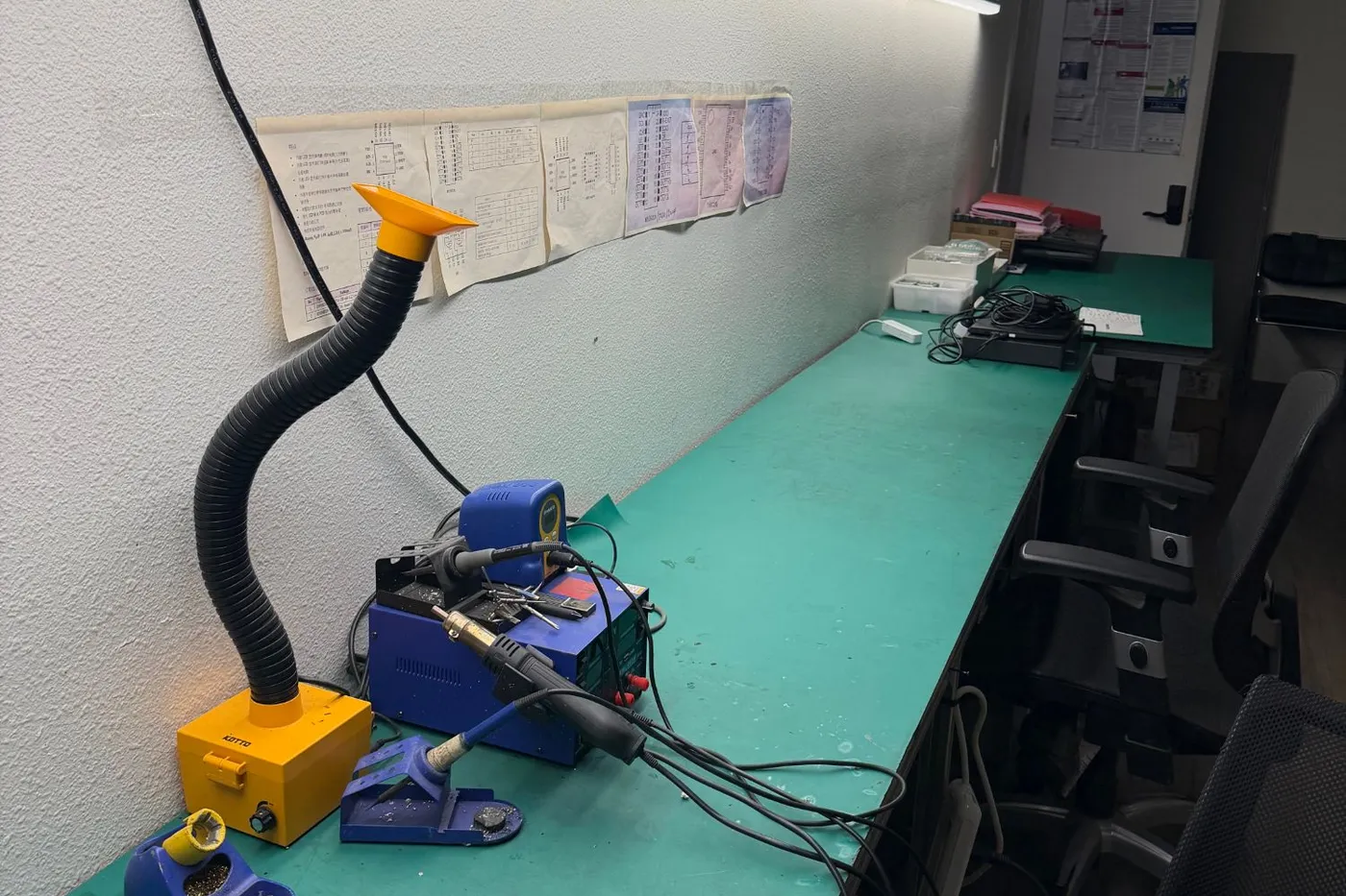 Our repair bench