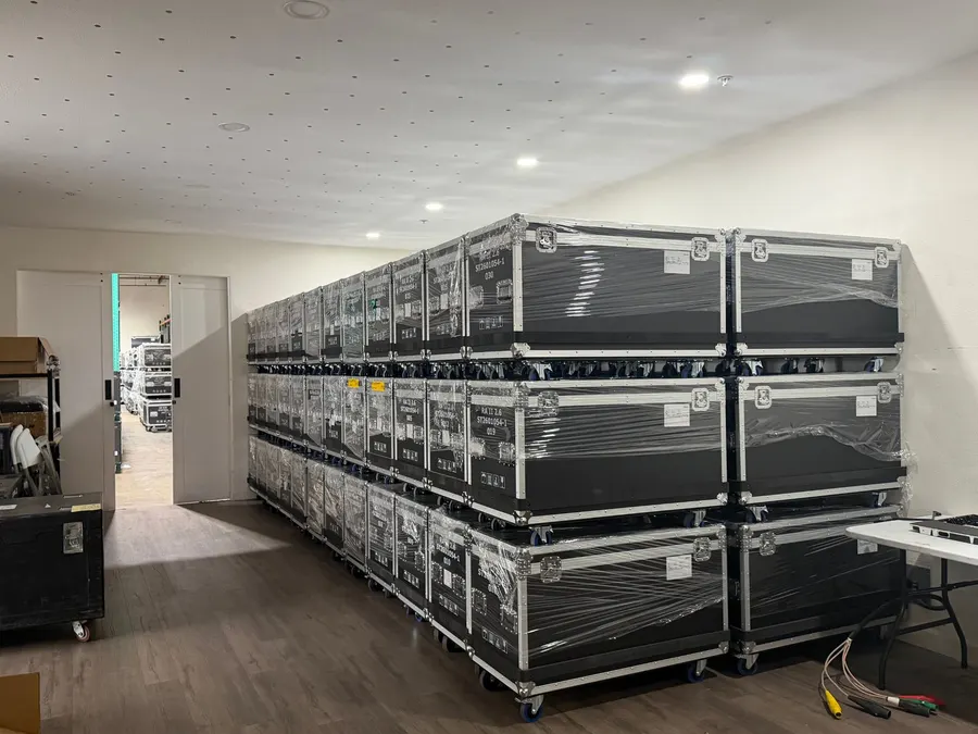 LED cabinets, cased and ready