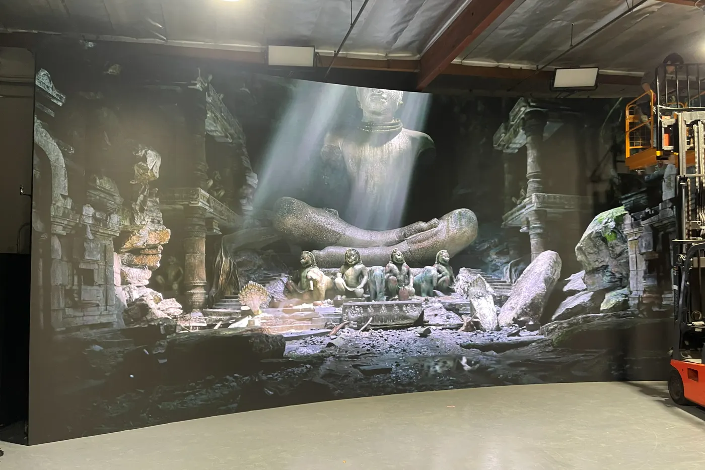 Ancient ruins, one scene change away